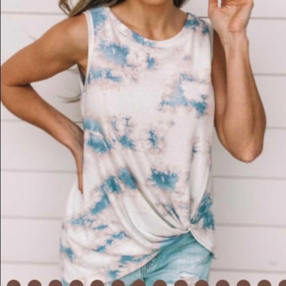 Tie dye tank